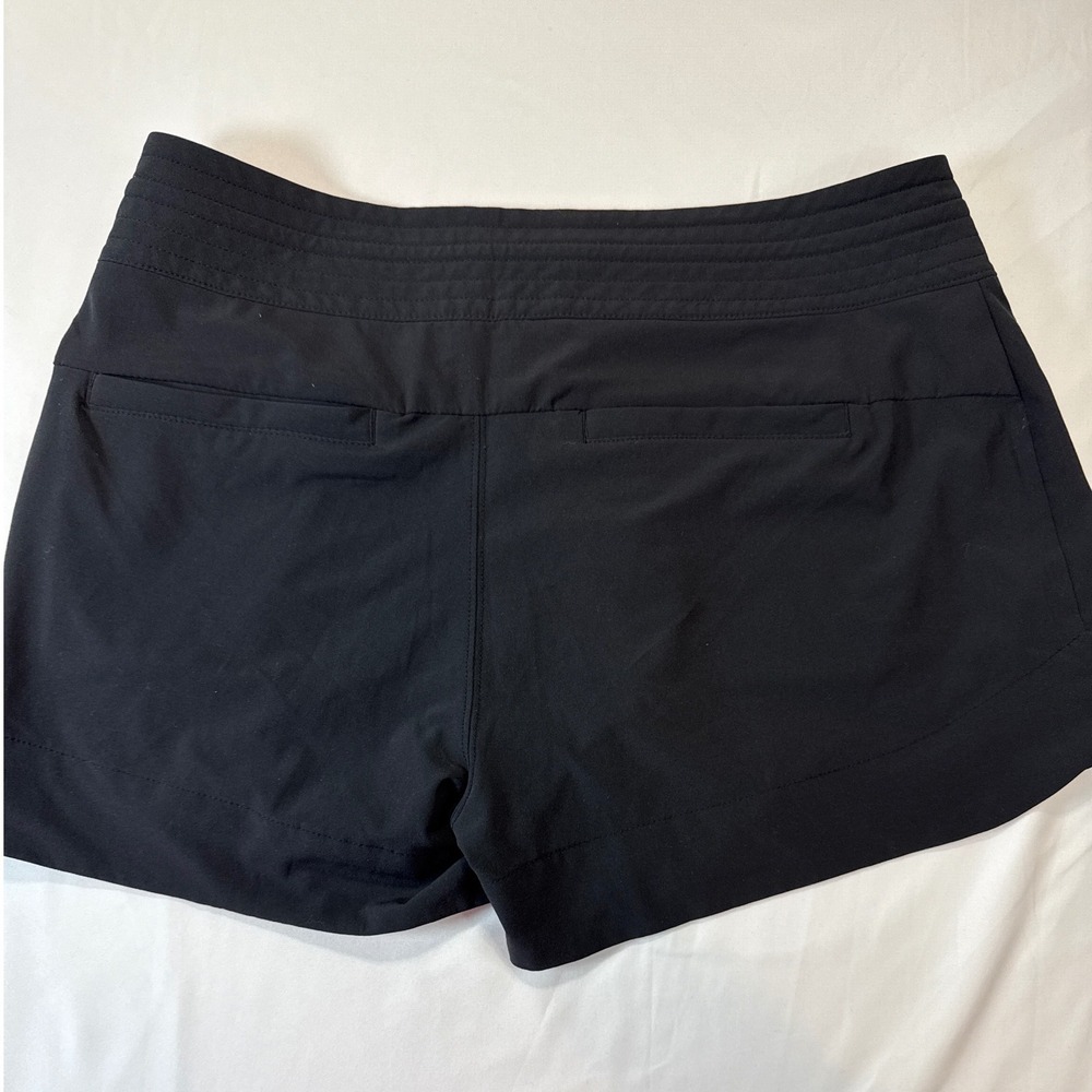 Athleta Trekkie North Shorts Bundle Size 4 Black Navy Blue Hiking Outdoor 2 Pack - Picture 6 of 11